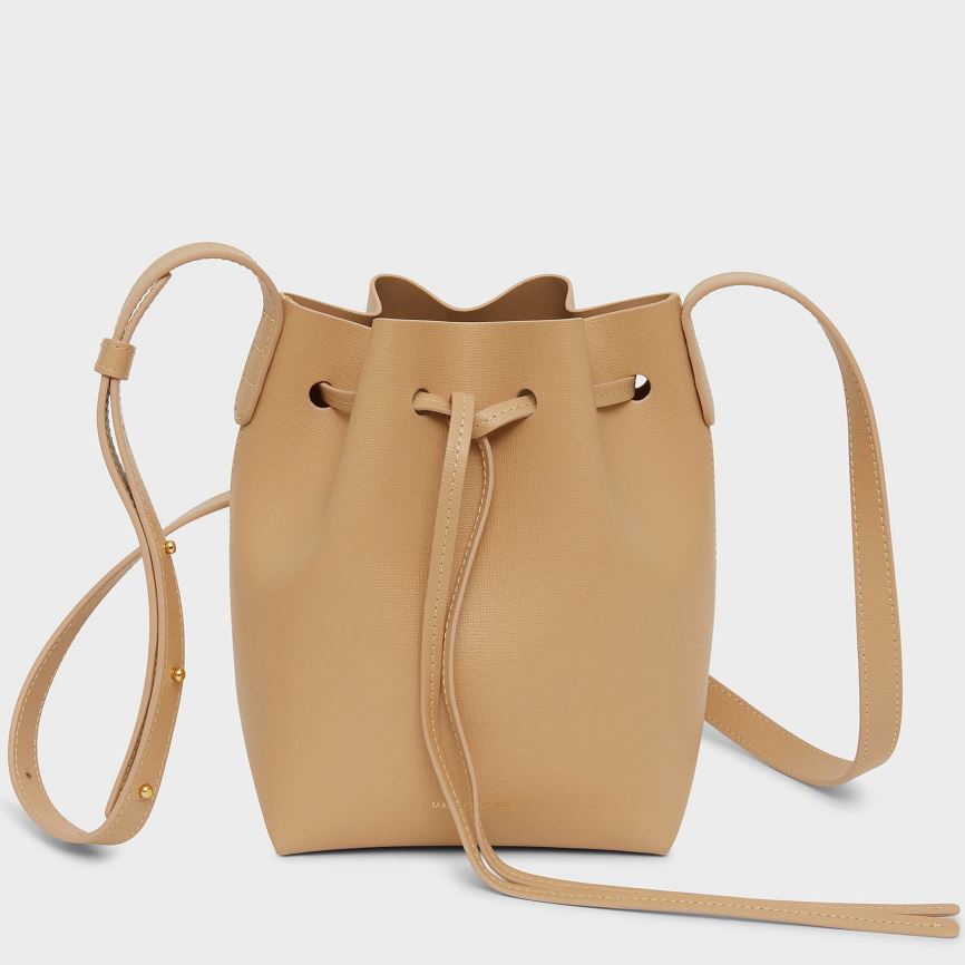 Women's Mansur Gavriel Mini Mini Bucket Bags Light Brown | AU 7462GK